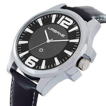 Maxima URBANE Men Black Dial Analogue Watch - U-40741LAGI